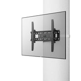 CondoMounts TILT Only-Large Pillar TV Mount | Column TV Mount | Round & Square Post TV Mount | No Drill | Holds 120lbs | Fits 37-in. to 85-in. TVs | Fits Pillars 8-in & Wider | White Strap